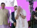 Modi arrives in Jammu hamlet amid tight security