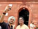 Bhajji Takes A Selfie With P T Usha