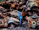 Ukraine: A Junkyard Left By War