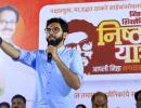 Aaditya hits the road to salvage Sena after rebellion