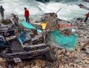 J-K: 7 ITBP personnel killed as bus falls into gorge