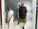 Ex-BJP MP Subramanian Swamy meets Mamata in Kolkata