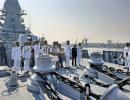 Missile destroyer Mormugao commissioned into navy