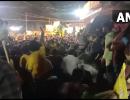 7 TDP workers killed in stampede at Naidu's rally