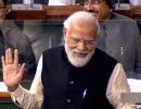 Quoting Nehru, Modi singles out Congress in LS speech