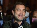 PM's fear of Cong showed in Parl: Rahul hits back