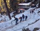 Going To School In The Snow