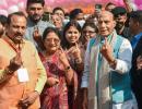 PIX: Rajnath, Mayawati vote in UP polls Phase 4