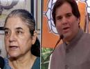 Varun, Maneka out of BJP star campaigners list in UP