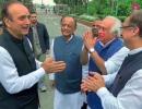 Azad, not Ghulam: Jairam on Padma for Ghulam Nabi