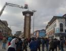 Tricolour hoisted in Srinagar's Lal Chowk after 30 yrs