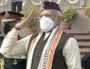 Modi wears Uttarakhand cap, Manipur stole this R-Day