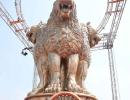 PM unveils national emblem on new Parliament building