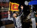 Colombo Celebrates As Rajapaksa Quits