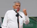 Wickremesinghe sworn in as Lanka interim Prez