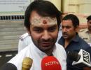 Row over Lalu's son-in-law joining official meeting