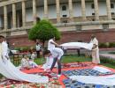 At MPs' relay fast: Food by parties, toilet in Parl