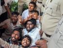 ABVP members lathi-charged at K'taka minister's home