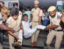 Pressure on KCR govt over rape case; 2 juveniles held