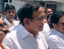 Chidambaram 'pushed by cops', rib fractured