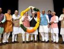 Modi meets BJP leaders over forming govts in 4 states