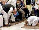 Who Did Modi Bow To?