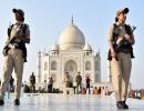 4 tourists booked for offering namaz at Taj Mahal