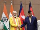 Lumbini as backdrop, Modi-Deuba sign 6 MoUs