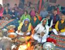 A Kashmiri Pandit Havan In Srinagar