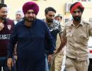 No Cong leader seen with Sidhu as he goes to jail