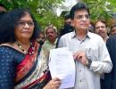 Kirit Somaiya's wife sues Raut for Rs 100 cr