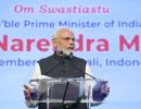 India moving at speed and scale, Modi tells diaspora