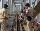 Juvenile among 4 detained for Raj railway track blast