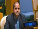 Pakistan rakes Kashmir at UNGA, India hits back