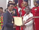 Sharath Kamal bestowed with Khel Ratna