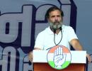 Rahul addresses first election rally in Gujarat