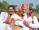 When A Centenarian Hugged Modi