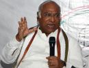 Kharge says he'll 'consult' Sonia, Rahul as Cong chief