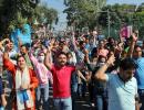 Kashmiri Pandits block Jammu road to protest killing