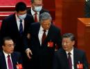 High drama at China's CPC, ex-prez Hu escorted out