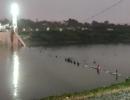 Video: Many fall in river after Morbi bridge collapse