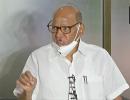 Pawar complains of uneasiness, admitted to hospital