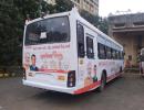 Commuters Complain About BJP Ads On Mumbai Buses