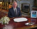 Charles vows 'lifelong service' in 1st address as king