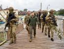 Zelenskyy Meets His Brave Soldiers