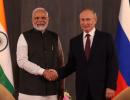 Modi urges Putin to end war in Ukraine, he says...