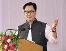 Judiciary appointments pending due to collegium: Rijiju