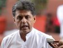 Manish Tewari, Digvijay Singh in Cong chief post race?