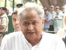 Gehlot out of Congress chief race, apologises to Sonia