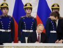 Putin annexes four regions in occupied Ukraine